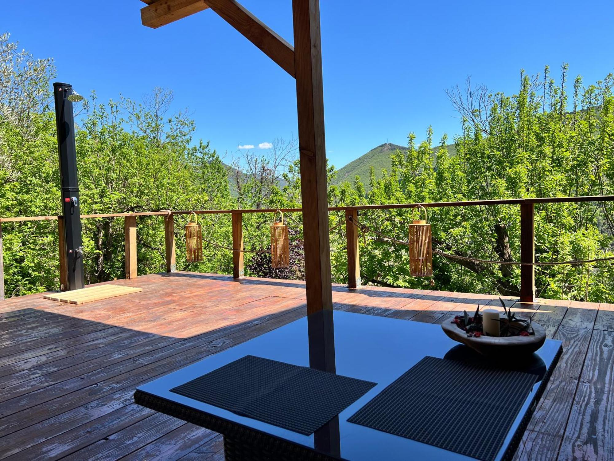 Les Magnels Bed & Breakfast Valleraugue Bagian luar foto