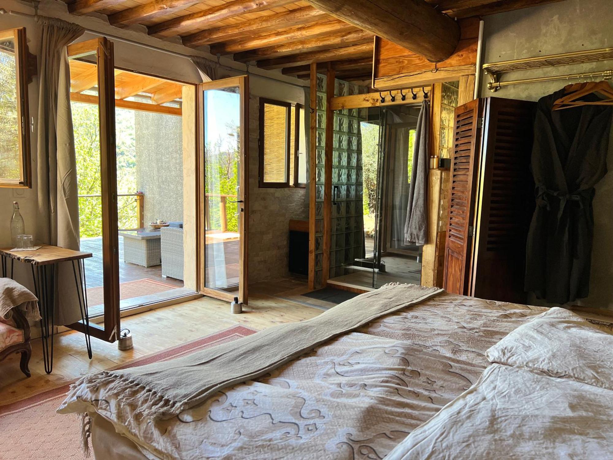 Les Magnels Bed & Breakfast Valleraugue Bagian luar foto