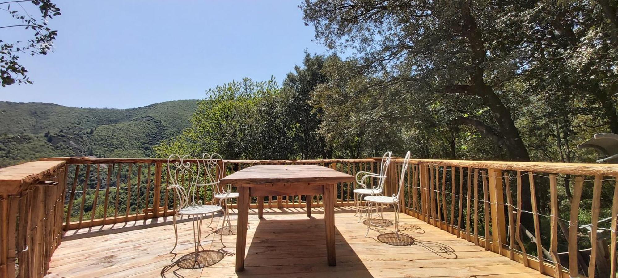 Les Magnels Bed & Breakfast Valleraugue Bagian luar foto